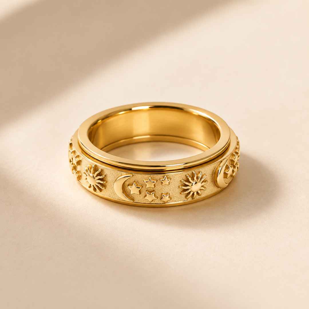Sun & Moon Rotating Ring