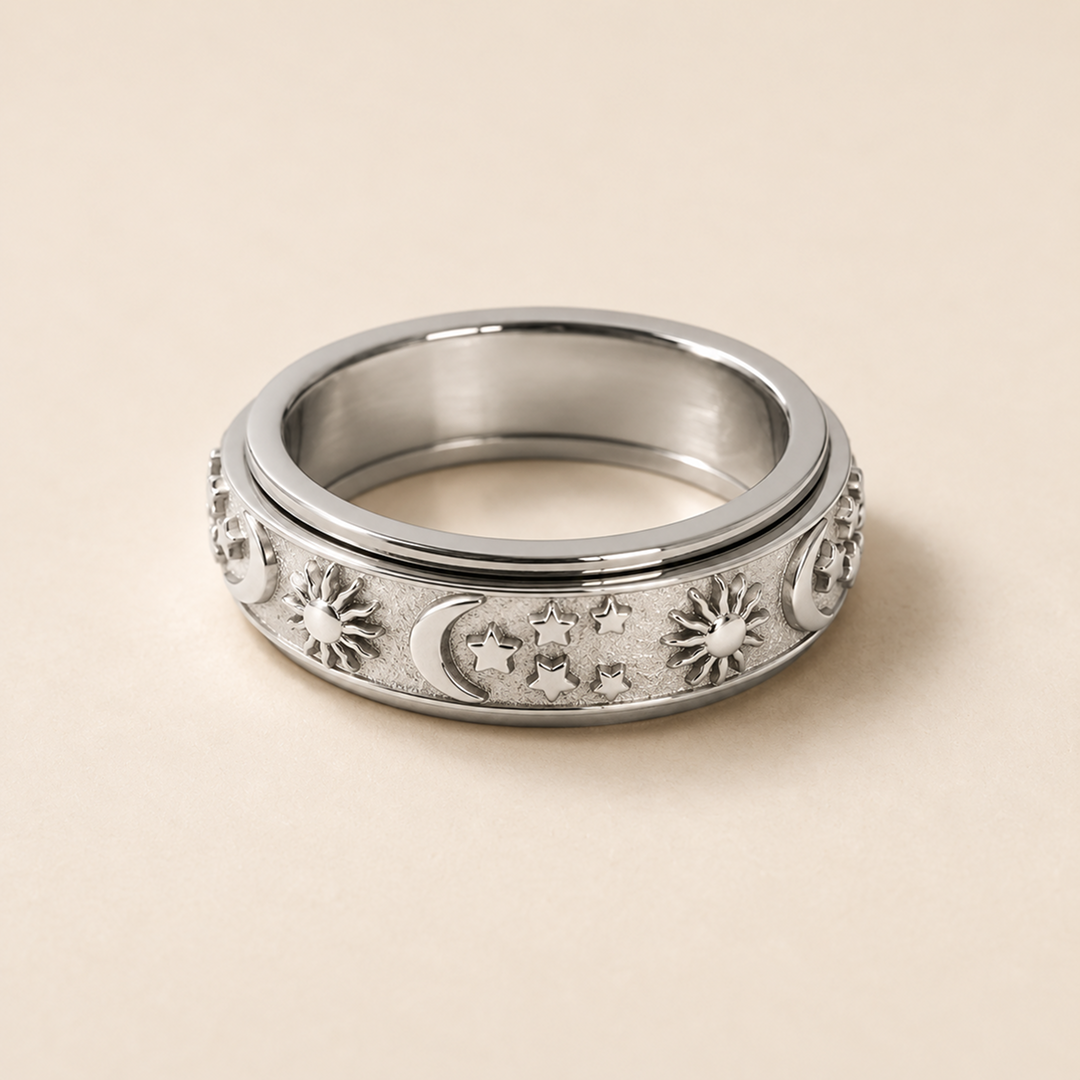 Sun & Moon Rotating Ring